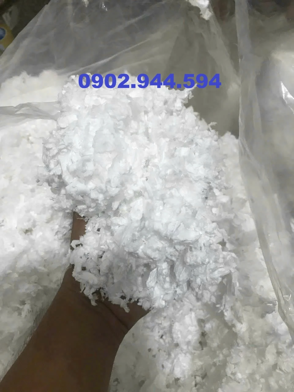 Bông xơ thấm hút dầu