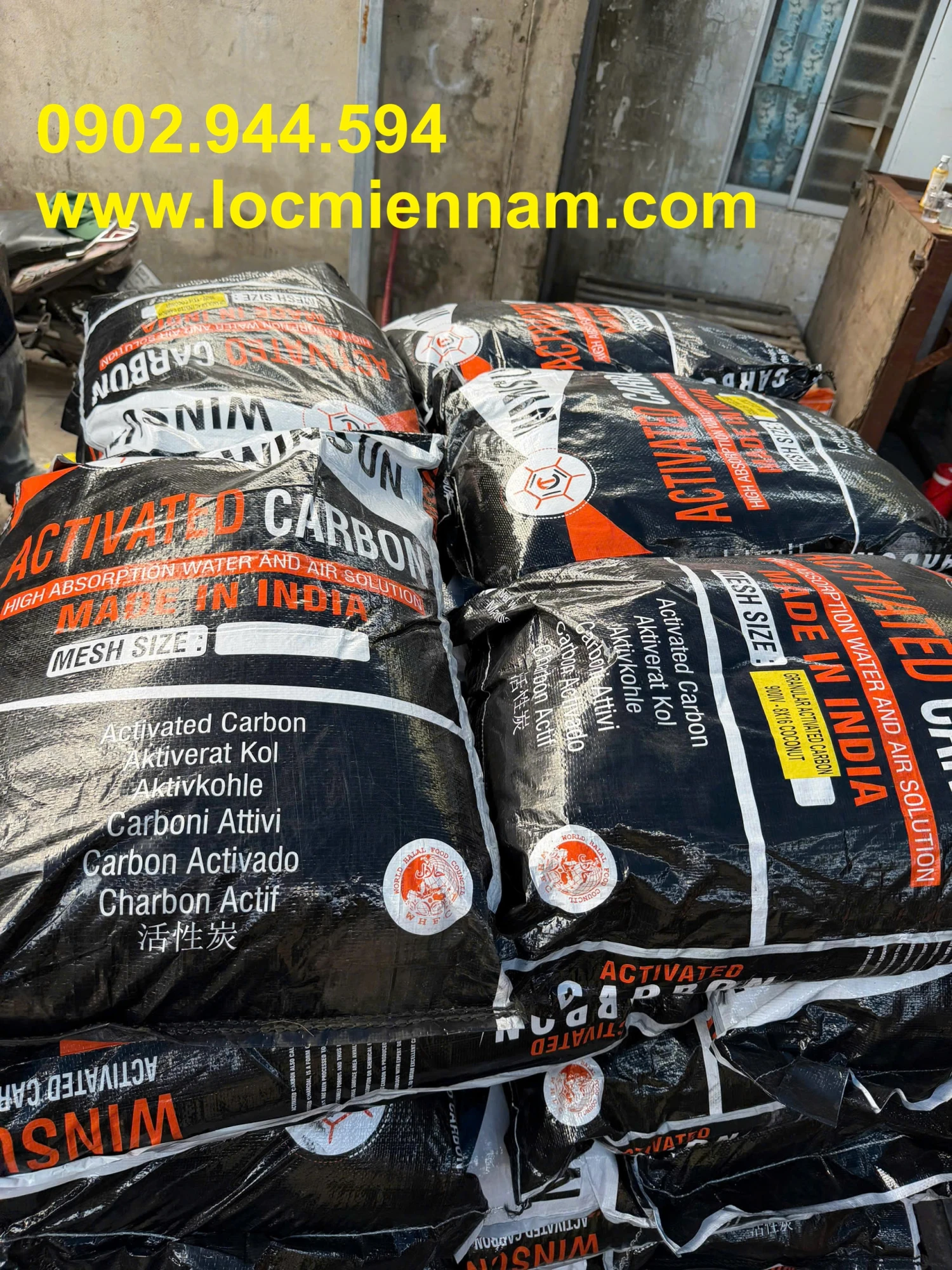 Than hoạt tính gáo dừa Ấn Độ