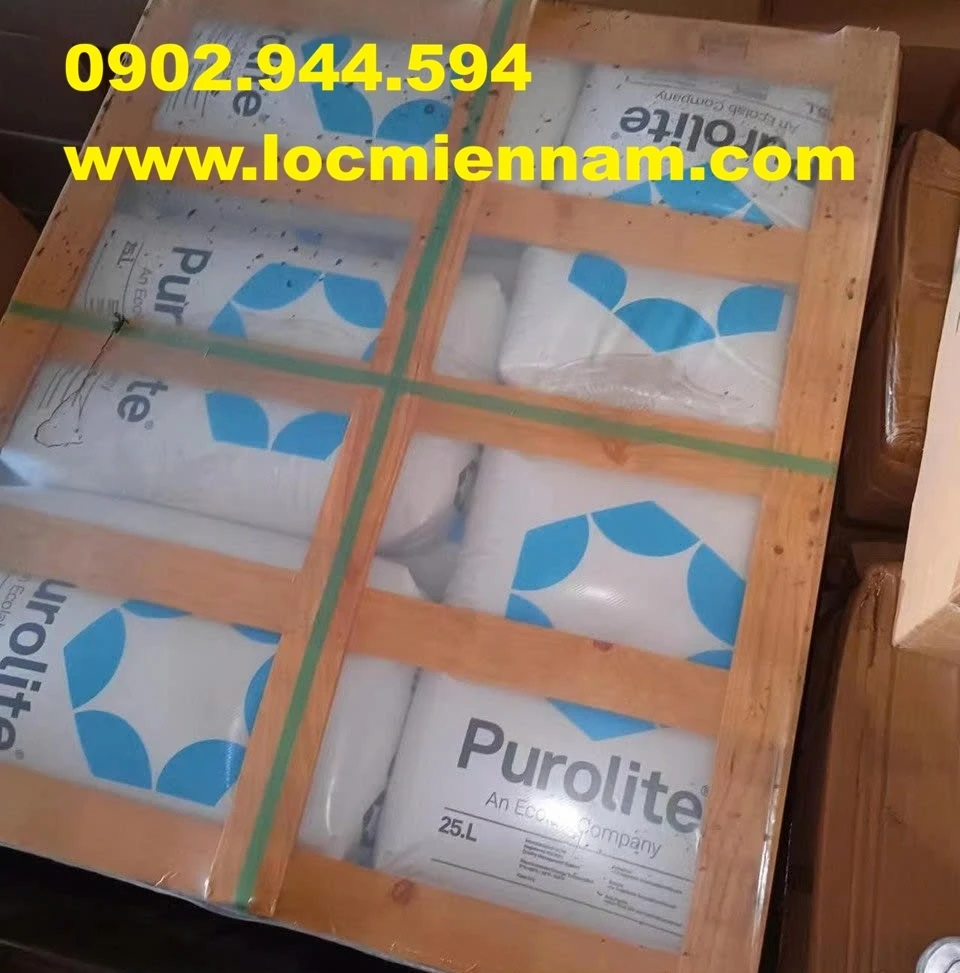 Hạt nhựa cation purolite C100E