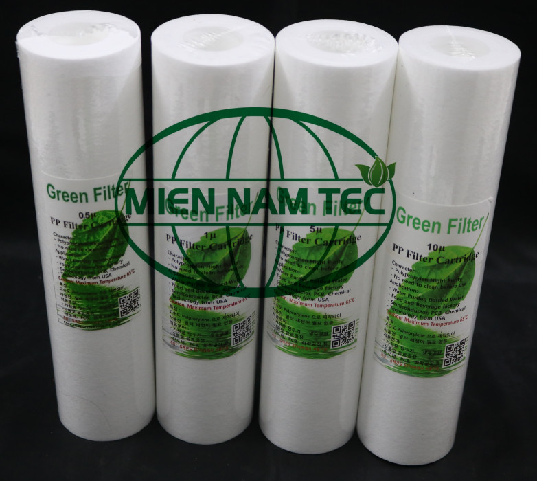 Lõi lọc bông nén Green Filter