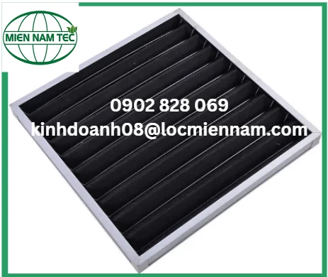 Khung lọc bụi carbon - khung lọc bụi carbon dạng sóng không lưới dày 10mm