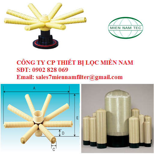 BỘ CHIA NƯỚC BÌNH COMPOSITE SIZE MOUNT 8 NHÁNH