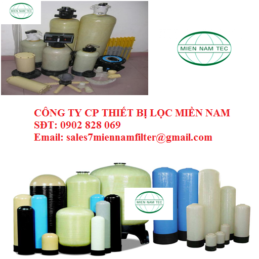 CỘT LỌC FRP 3072 - 790 LIT (4.5-6m3/h) GREEN FILTER