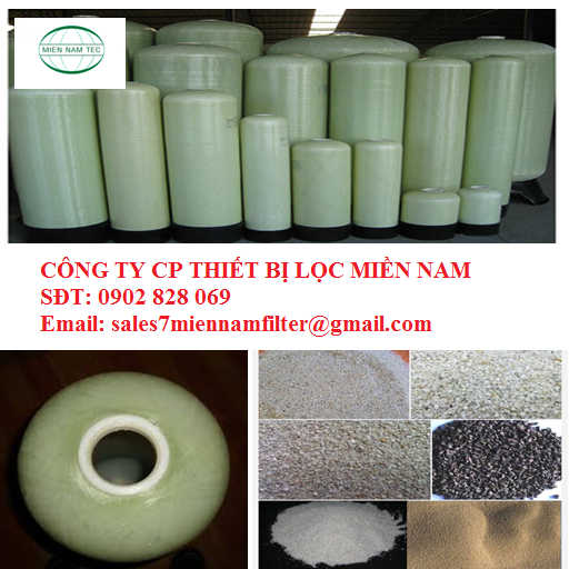 CỘT LỌC FRP GREEN FILTER 844 - 32.5 LÍT  (0.2-0.8m3/h)