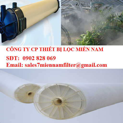 CÔNG NGHỆ SIÊU LỌC UF TRONG HỆ THỐNG TƯỚI PHUN SƯƠNG
