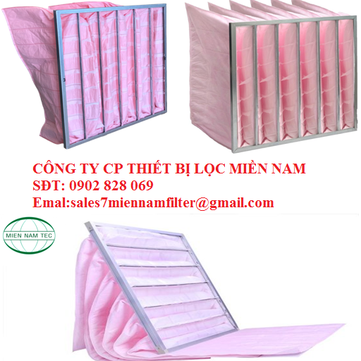 KHUNG LỌC BỤI TÚI F7 MÀU HỒNG (BAG FILTER F7)