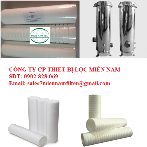 LÕI LỌC 0.5 MICRON - 20 INCH BÔNG NÉN