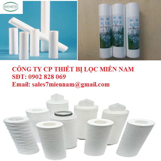 LÕI LỌC 1 MICRON - 20 INCH BÔNG NÉN