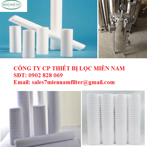 LÕI LỌC 25 MICRON - 20 INCH BÔNG NÉN
