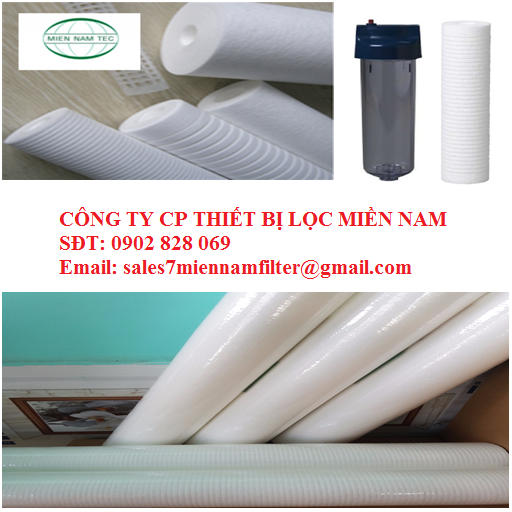 LÕI LỌC GREEN FILTER 5 MICRON - 10 INCH SỌC KHÍT