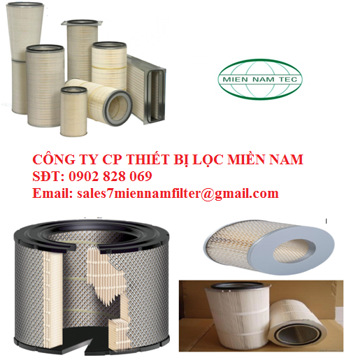 LÕI LỌC KHÍ, BỤI NÉN GIẤY NHỰA PE GIA CÔNG