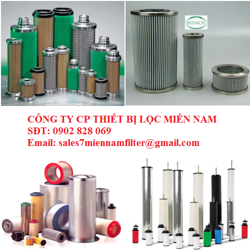 LÕI LỌC KHÍ BỤI MÁY NÉN KHÍ THEO YÊU CẦU
