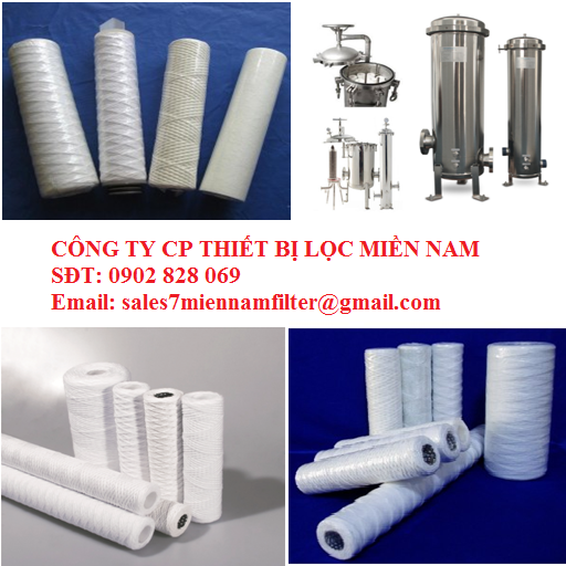 LÕI LỌC SỢI QUẤN 10 MICRON - 10 INCH