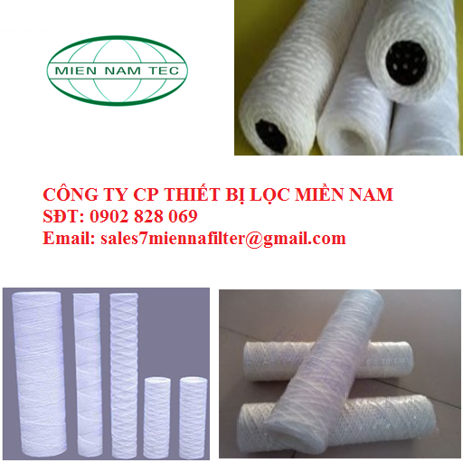 LÕI LỌC SỢI QUẤN 10 MICRON - 20 INCH