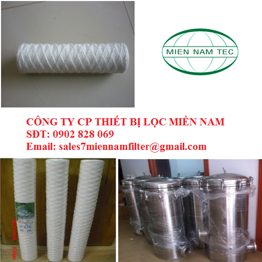 LÕI LỌC SỢI QUẤN 1 MICRON - 10 INCH