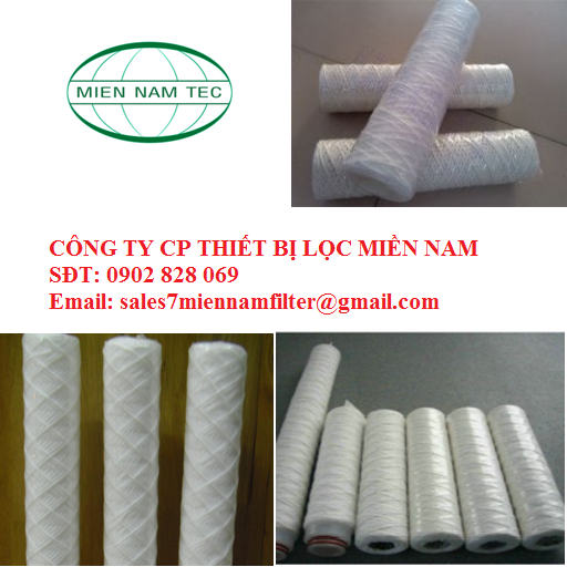 LÕI LỌC SỢI QUẤN 20 MICRON - 10 INCH