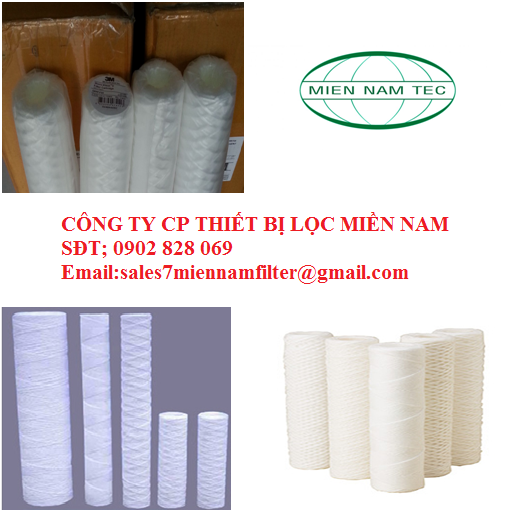 LÕI LỌC SỢI QUẤN 25 MICRON - 20 INCH