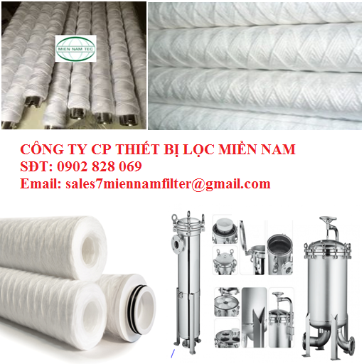 LÕI LỌC SỢI QUẤN 50 MICRON - 10 INCH