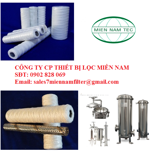LÕI LỌC SỢI QUẤN 5 MICRON - 10 INCH