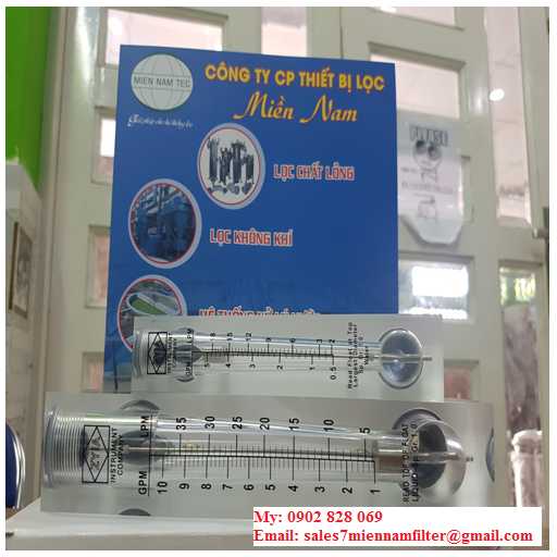 LƯU LƯỢNG KẾ 18 LÍT/PHÚT DÙNG CHO BỒN COMPOSIT