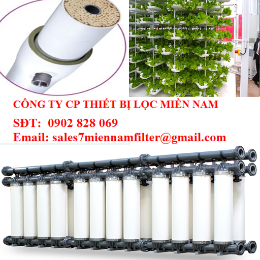 MÀNG UF SIÊU LỌC UF TRONG HỆ THỐNG TRỒNG RAU SẠCH