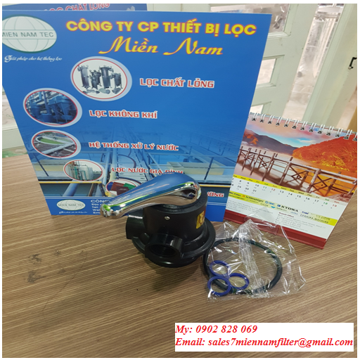 VAN TAY 3 NGÃ PHI 34 DÙNG CHO CỘT LỌC FRP