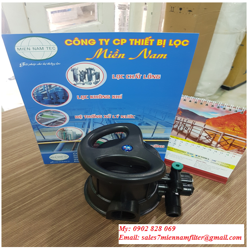 VAN TAY 5 NGÃ CỔ 4 INCH DÙNG CHO CỘT LỌC FRP