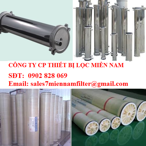 VỎ MÀNG LỌC NƯỚC RO 8040 CHẤT LIỆU INOX