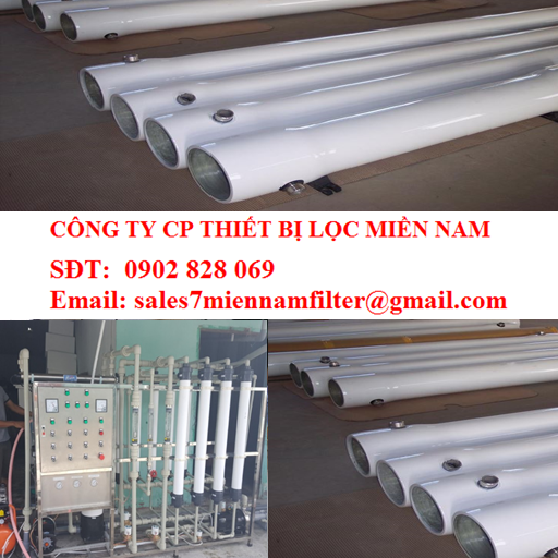 VỎ MÀNG LỌC NƯỚC UF 4040 CHẤT LIỆU COMPOSITE