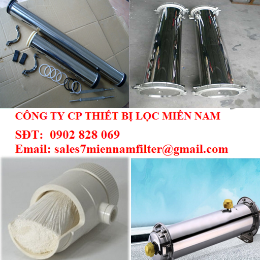 VỎ MÀNG LỌC NƯỚC UF 4040 CHẤT LIỆU INOX