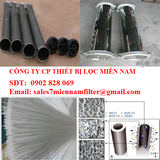 VỎ MÀNG LỌC NƯỚC UF 8040 CHẤT LIỆU INOX