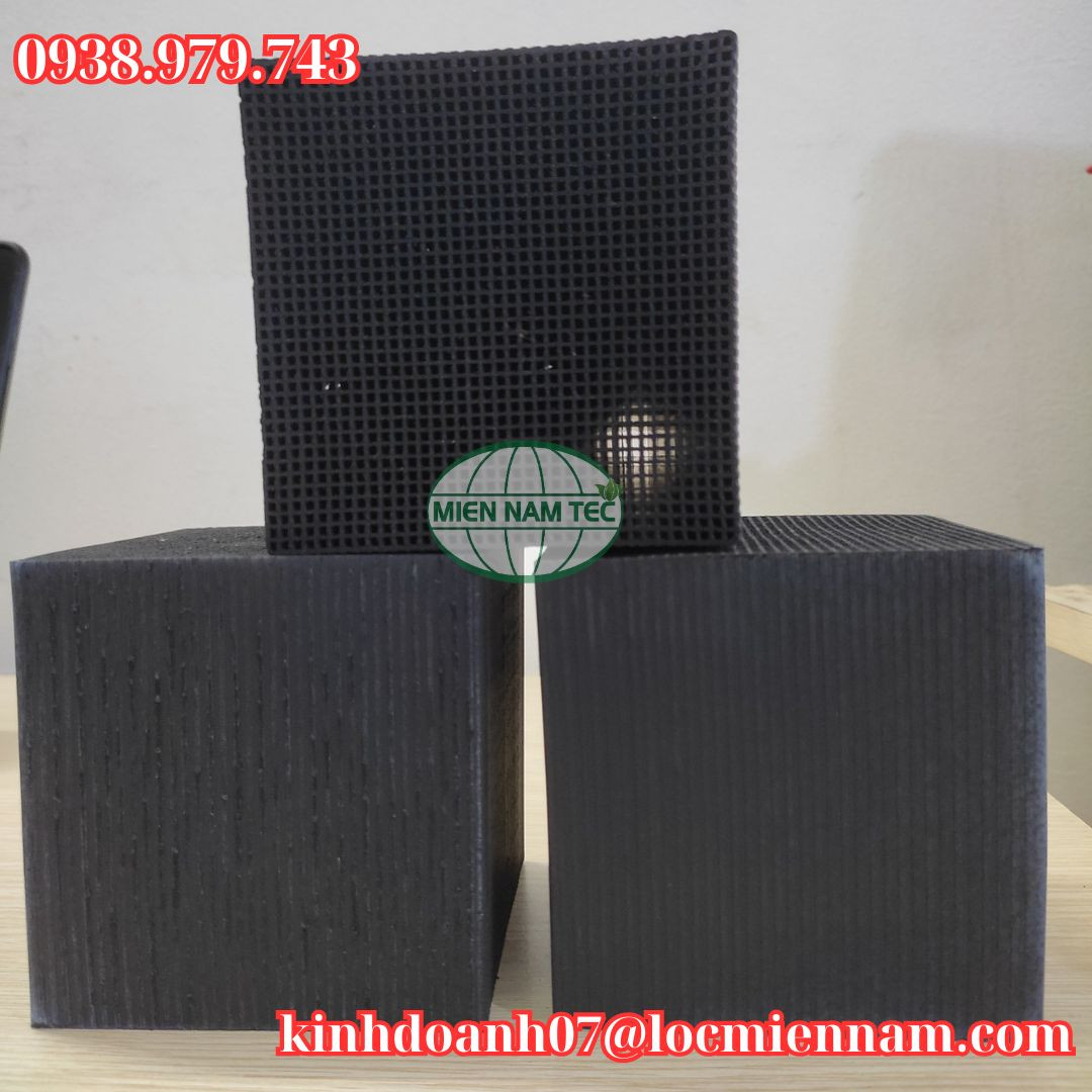 Than hoạt tính tổ ong khử mùi công nghiệp nhập khẩu giá tốt