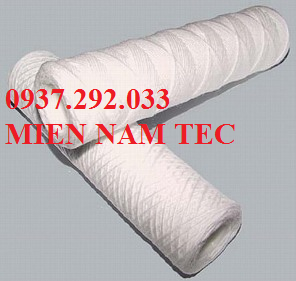 Lõi lọc sợi quấn Cotton, sợi quấn PP với lõi quấn bằng thép không gỉ