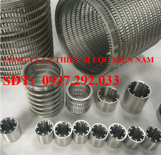 Cung cấp lõi lọc khe inox theo kích cỡ và cấp độ lọc (chiều rộng khe) yêu cầu