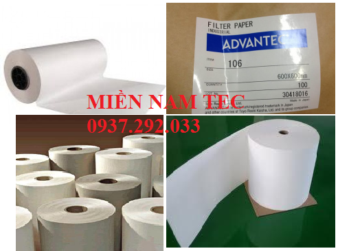 Giấy lọc dạng trơn (lọc thực phẩm, dược phẩm, sơn,..)