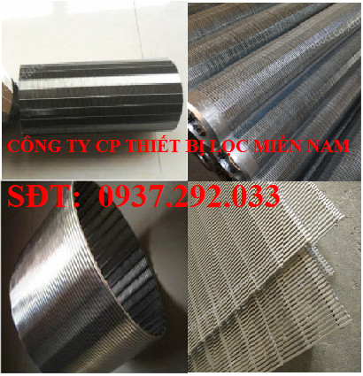 Ống lọc khe Jonson chặn cát chất lượng cao