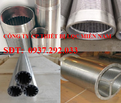 Ống lọc khe inox 303, inox 316, inox 316L