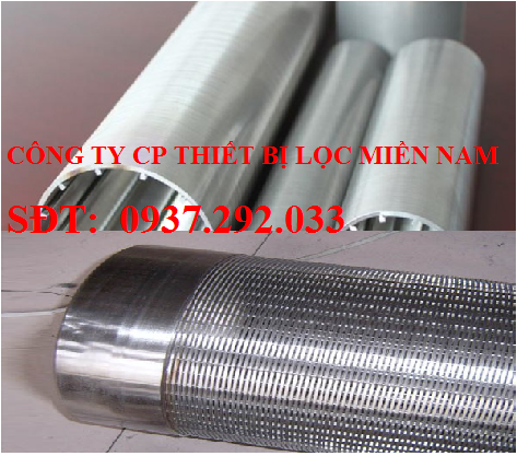 Ống lọc nước giếng khoan dài 1m, 2m và 3 mét