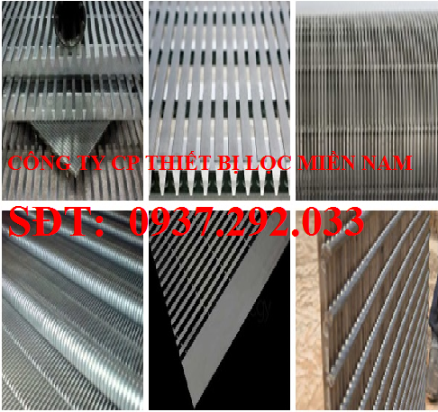 Tấm lọc khe chữ V khổ 1m x 1m