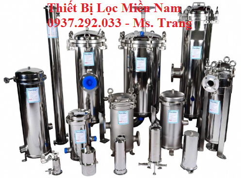 Vỏ lọc inox 316, Phin lọc inox 316, Bình lọc inox 316