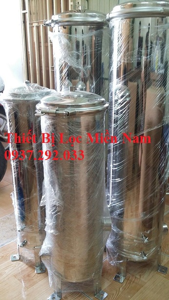 Bình lọc inox 3 lõi 20 inch (Housing 3 lõi 20”)