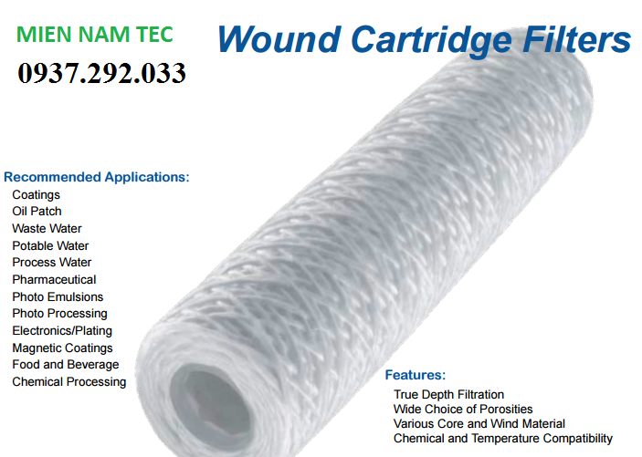 Wound Cartridge Filters