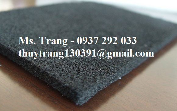 xốp carbon 10mm, tấm khử mùi carbon