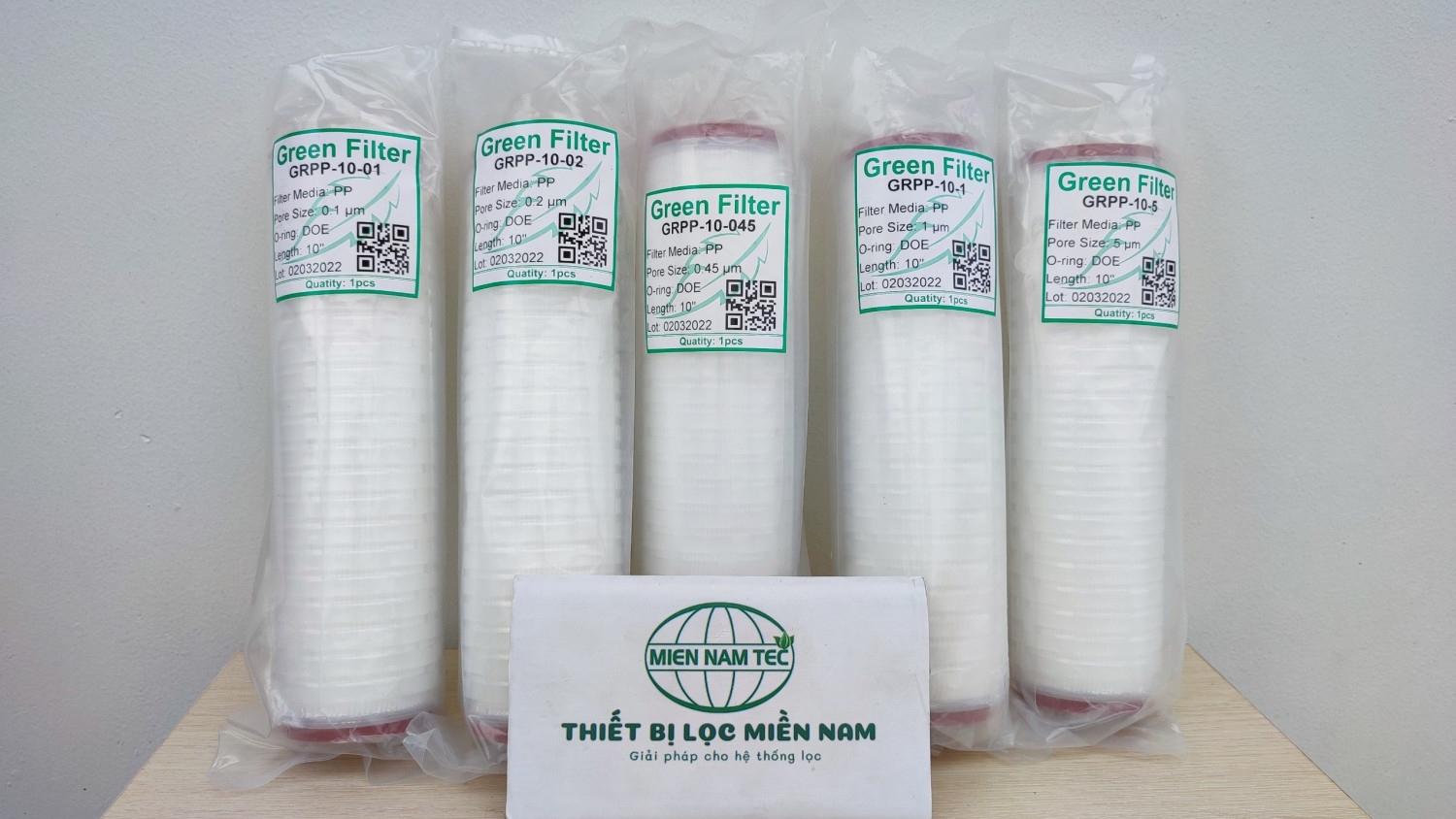 LÕI LỌC GIẤY XẾP "Pleated Filter Cartridge"