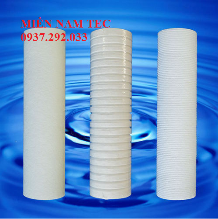 Lõi Lọc Bông Nén Răng Khía 10 Inch - 1 Micron