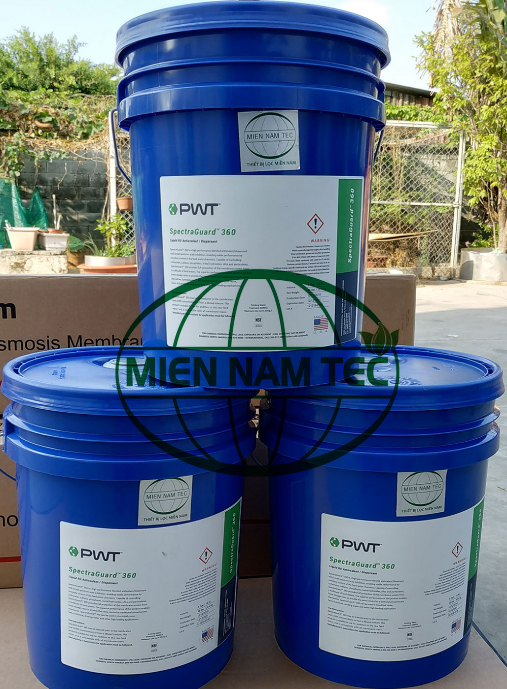 HÓA CHẤT CHỐNG CÁU CẶN MÀNG RO - HÃNG PWT MỸ