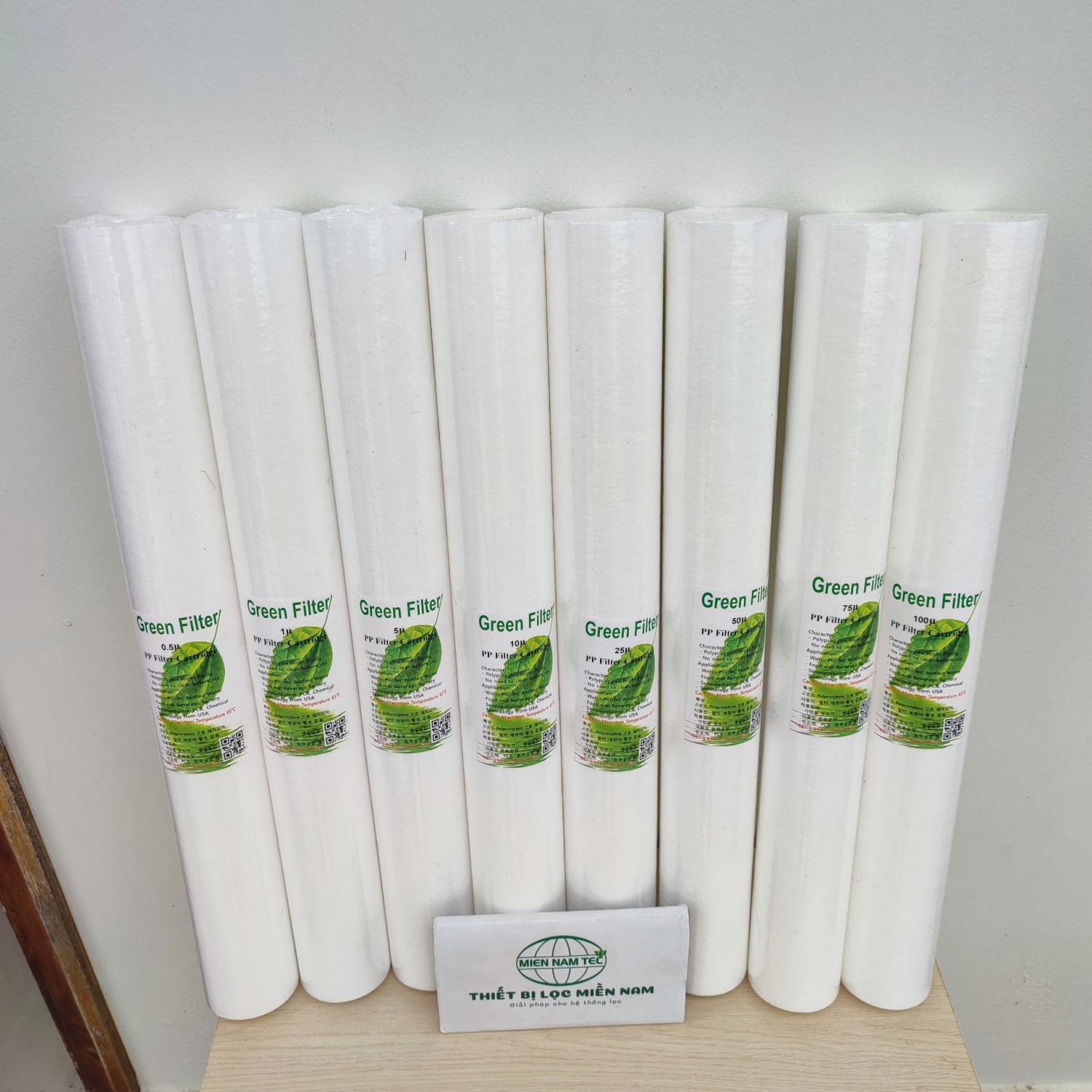 LÕI LỌC NÉN PP GREEN FILTER