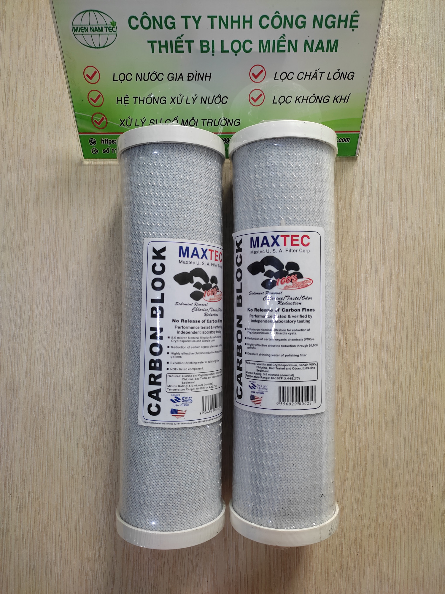 LÕI LỌC THAN HOẠT TÍNH MAXTEC USA