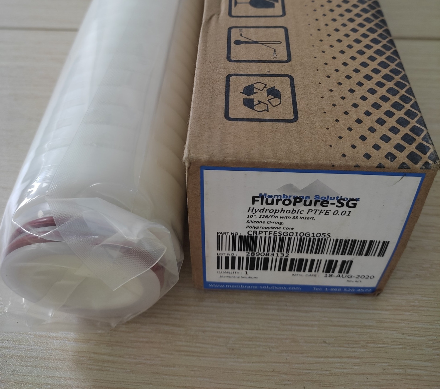 LÕI LỌC GIẤY XẾP PTFE