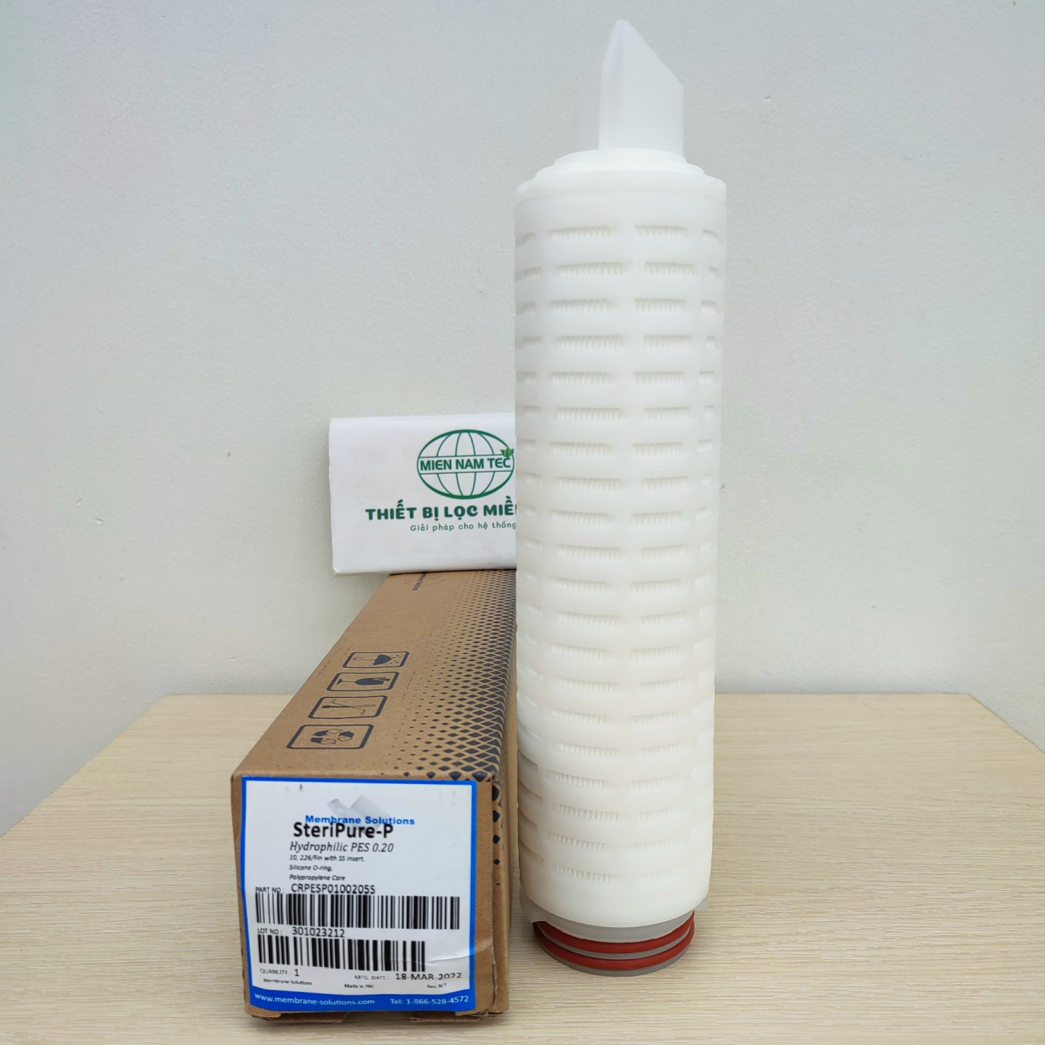 LÕI LỌC GIẤY XẾP PES
